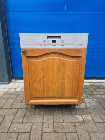 Koopje! Miele half-geintegreerde inbouwvaatwasser! Witgood!✅ beschikbaar voor biedingen
