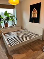 IKEA Askvoll bed 160x200 + 2x Lönset lattenbodem, Ophalen, Gebruikt, Tweepersoons, Bedbodem