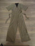 Nieuwe King Louie Zita Jumpsuit Pebble maat M, Kleding | Dames, Jumpsuits, Maat 38/40 (M), Overige kleuren, Verzenden, Nieuw