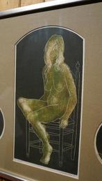 Hollands Impressionisme Jan van Geem 1919 Limosnede Lino Art, Ophalen