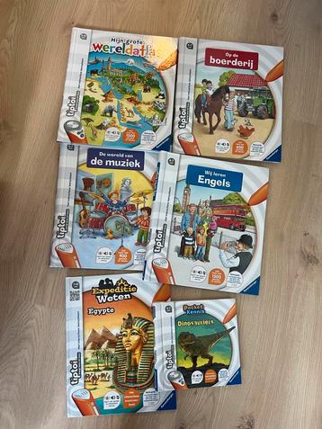 Tiptoi Boeken Set inclusief werkende pen beschikbaar voor biedingen