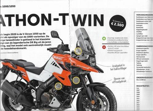 Reportage Suzuki V-Strom 1000 / 1050 vanaf 2002, Promotor, Boeken, Motoren, Zo goed als nieuw, Merk of Model, Ophalen of Verzenden
