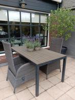 Ketler tuintafel plus 2 verstelbare stoelen plus kussen, Tuin en Terras, Tuinsets en Loungesets, Ophalen of Verzenden