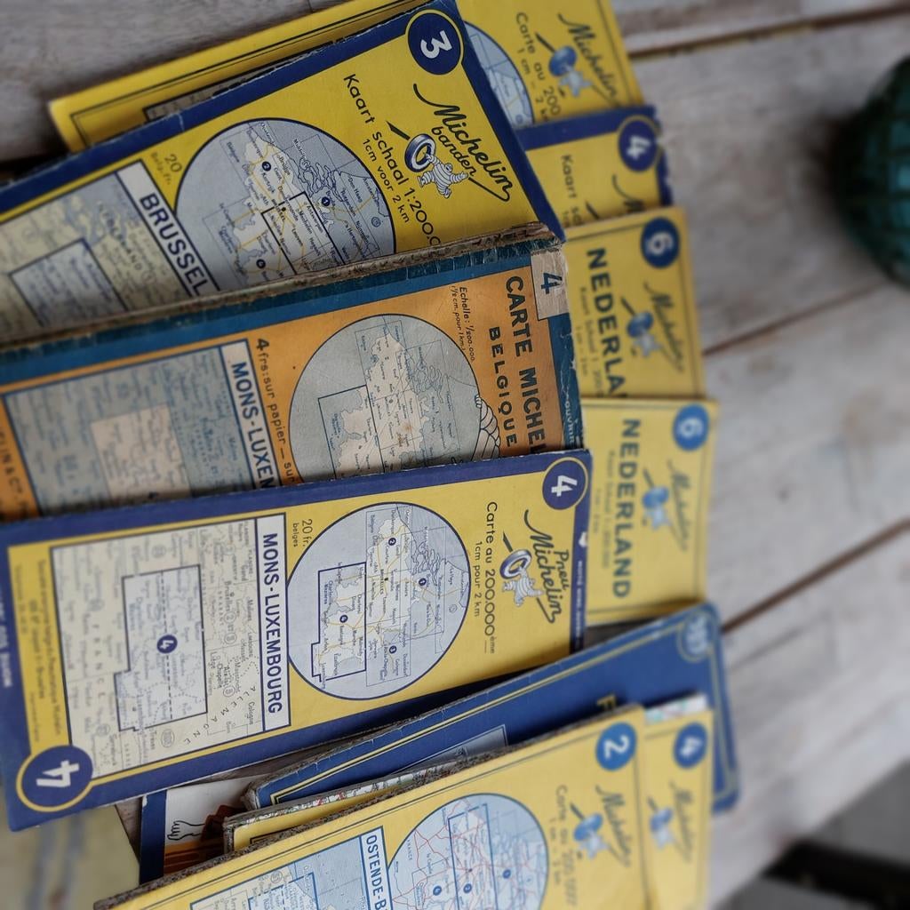 Michelin kaarten en regio gidsen 1930, 1940, 1950, Boeken, Auto's | Folders en Tijdschriften, Ford, Ophalen of Verzenden