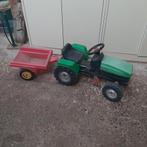 Kleine Traptractor met Aanhanger, Ophalen of Verzenden, Gebruikt, Trapvoertuig