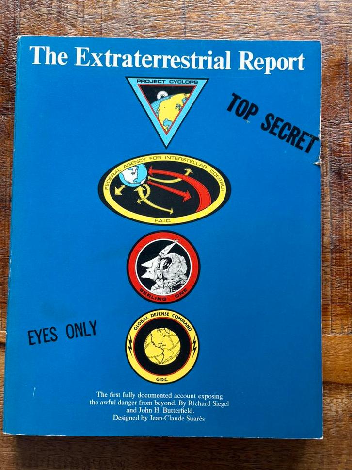 The Extraterrestrial Report – Top Secret UFO Book (1978), Boeken, Science fiction, Zo goed als nieuw, Ophalen of Verzenden