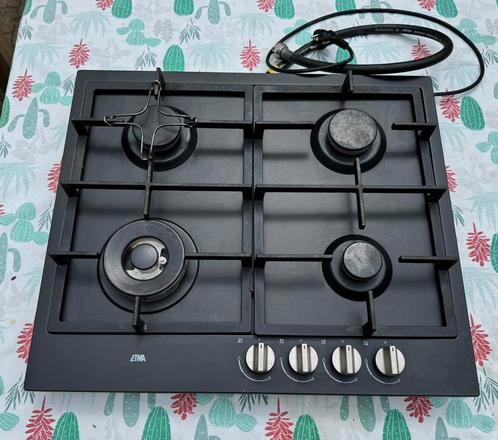ATAG / ETNA KG959ZTA Gaskookplaat, Witgoed en Apparatuur, Kookplaten, Zo goed als nieuw, Inbouw, Gas, 4 kookzones, Ophalen