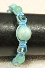 Armband Turqoise Verstelbaar Gratis Verzending !! (813), Ophalen of Verzenden, Nieuw, Blauw, Overige materialen