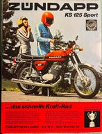 Advertentie 1976 Zündapp KS125 Sport, Verzenden, Gebruikt, Motoren