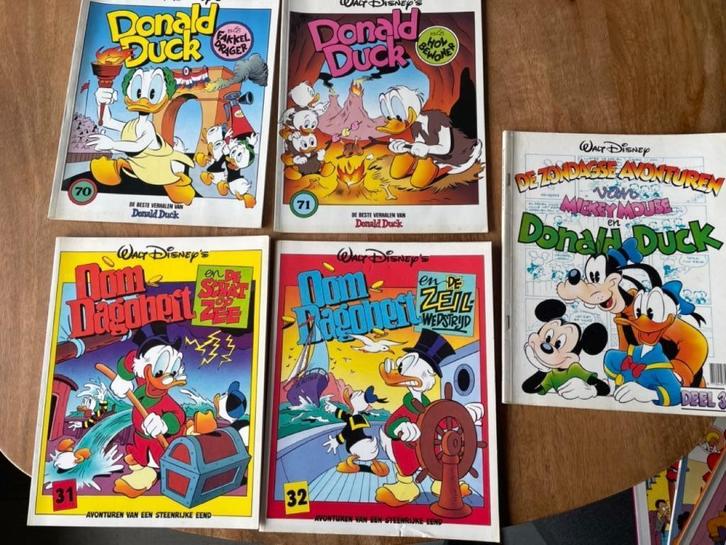5x Disney Stripalbums | Donald Duck & Oom Dagobert '80s, Boeken, Stripboeken, Zo goed als nieuw, Meerdere stripboeken, Ophalen of Verzenden