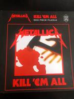 Metallica - Kill ‘Em All puzzel, Hobby en Vrije tijd, Ophalen of Verzenden, Zo goed als nieuw
