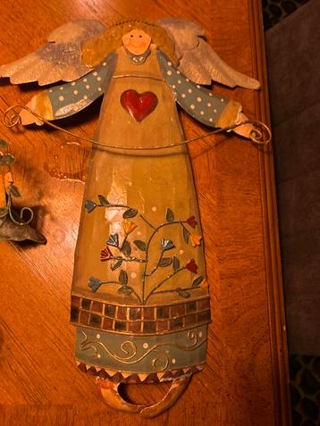 Engel van tin kerst 3 stuks beschikbaar voor biedingen