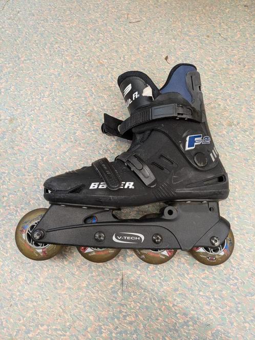 skeelers / inline skates Bauer, Sport en Fitness, Skeelers, Gebruikt, Inline skates 4 wielen, Bauer, Heren, Verstelbaar, Ophalen of Verzenden