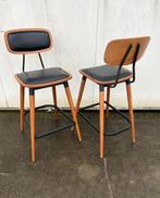 10 stuk horeca bar kruk bistro Studo Kaja vintage zwart, Huis en Inrichting, Barkrukken, Ophalen, Met voetsteun, 60 tot 90 cm