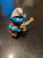 Smurf met Gitaar - Sleich, Ophalen of Verzenden, Gebruikt, Muzieksmurf, Poppetje, Figuurtje of Knuffel
