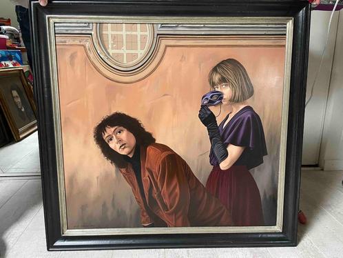 schilderij Gerrit Hardenbol 'Non c'è piú' 1989, Antiek en Kunst, Kunst | Schilderijen | Modern, Ophalen