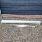 Rolluiken | Elektrisch | Breedte 288 cm en 277 cm, Doe-het-zelf en Verbouw, Rolluiken, Ophalen, Gebruikt, Wit