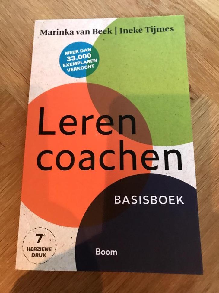 Leren Coachen, basisboek, Boeken, Studieboeken en Cursussen, Zo goed als nieuw, HBO, Alpha, Ophalen of Verzenden