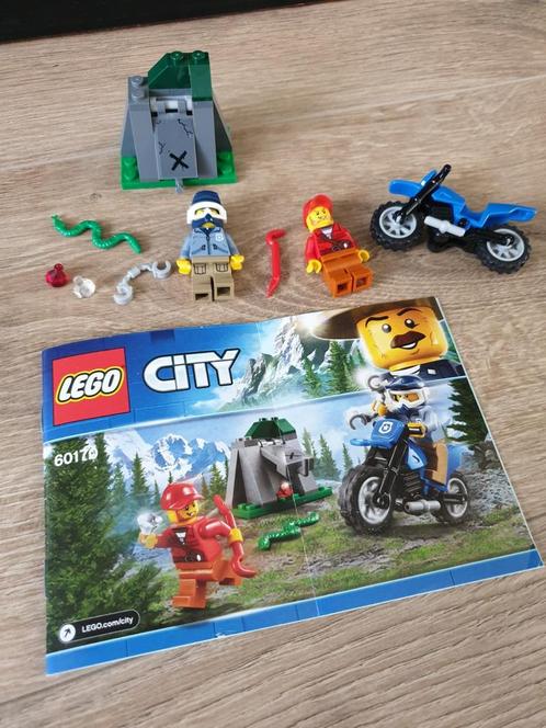Lego 60170 City Off-road Achtervolging, Kinderen en Baby's, Speelgoed | Duplo en Lego, Zo goed als nieuw, Lego, Complete set, Ophalen of Verzenden