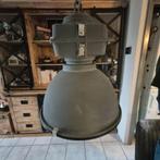 2 industriële Hanglampen - Stoer en Uniek, Huis en Inrichting, Lampen | Hanglampen, Ophalen, Gebruikt, Metaal, Minder dan 50 cm