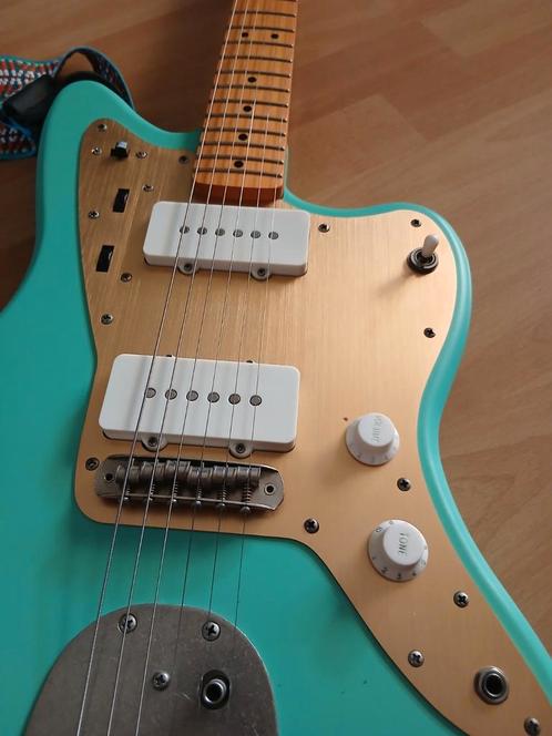 squier jazzmaster 40th anniversary, Muziek en Instrumenten, Snaarinstrumenten | Gitaren | Elektrisch, Zo goed als nieuw, Overige merken