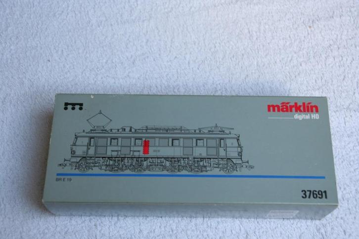 Märklin  HO 37691 'Elektrische locomotief E 19 van de DRG', Hobby en Vrije tijd, Modeltreinen | H0, Zo goed als nieuw, Locomotief