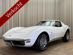 Chevrolet Corvette C3 Targa *LAST YEAR FULL CHROME BUMPERS*, Auto's, Oldtimers, Automaat, Radio, Wit, Leder