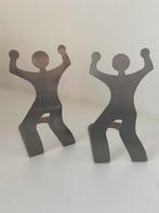 Vintage Boekensteunen Straatkunst van Keith Haring stijl., Ophalen of Verzenden, Zo goed als nieuw