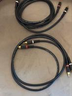 Zeer hoogwaardige VLS flexibele vergulde RCA inrerlinks., Ophalen of Verzenden, Zo goed als nieuw, Minder dan 2 meter, Interlink-kabel