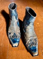 Cowboy boots Sendra 9918 blue snakeskin mt 43/44, Kleding | Heren, Schoenen, Ophalen of Verzenden, Zo goed als nieuw, Blauw, Boots