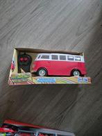 retro radiografische bus look vw volkswagen rose rood, Hobby en Vrije tijd, Modelbouw | Radiografisch | Auto's, Elektro, Nieuw