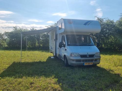 Fijne ruime Bürstner Alkoven familie camper 2006 met isofix, Caravans en Kamperen, Campers, Particulier, tot en met 6, Half-integraal