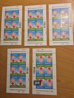 5 x postzegelvelletje Rode Kruis, Postzegels en Munten, Postzegels | Nederland, Verzenden, Postfris