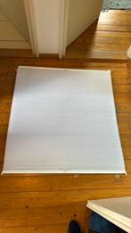 Twee plisségordijnen dubbelzijdig bottom up wit, Huis en Inrichting, Ophalen, Gebruikt, Wit, 50 tot 100 cm