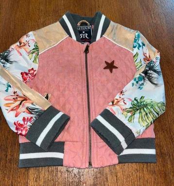 RETOUR jas mt 86-92 bloemen (size 2) zomer  beschikbaar voor biedingen