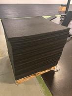 Rubber tegels 1 x 1 m - 2 cm dik - 300 m2 voorraad, Ophalen, Overige typen, Zo goed als nieuw, Onbekend