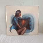 Vintage schilderij Mil Antonis jaren '70, Antiek en Kunst, Kunst | Schilderijen | Modern, Ophalen