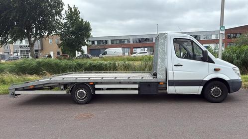 Mercedes Sprinter oprijwagen 2012 automaat, Auto's, Bestelauto's, Particulier, Mercedes-Benz, Diesel, Automaat, Geïmporteerd, Wit