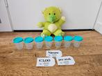* Tupperware nieuwe ronde pillendoosjes medicijnpotjes, Ophalen of Verzenden, Nieuw, Blauw, Beker of Kan