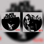 Wandklok Ozzy Osbourne of Black Sabbath, Ophalen of Verzenden, Nieuw, Analoog, Wandklok