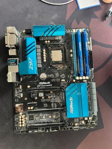 Asrock Z97 Extreme 6 - i7 4790K 16GB RAM DDR3 beschikbaar voor biedingen