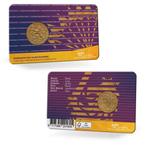 Geelkoperen Cent Coincard 2022 met 1 Cent 1943, Postzegels en Munten, Munten | Nederland, Ophalen of Verzenden, Koningin Wilhelmina