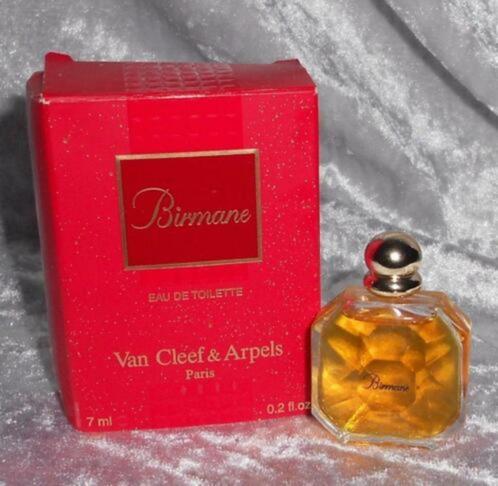 Luxe parfum mini - Van cleef & arpels birmane + Doosje, Verzamelen, Parfumverzamelingen, Zo goed als nieuw, Miniatuur, Gevuld