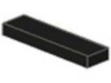 Lego Stenen 5x 1x4 Plaat Tile Zwart 2431 (NIEUW) beschikbaar voor biedingen