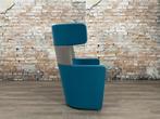 Bene Parcs Wing Chair blauw bij TheReSales, Huis en Inrichting, Fauteuils, Minder dan 75 cm, Ophalen of Verzenden, Zo goed als nieuw