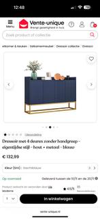 Handig dressoir met gebruikssporen, Huis en Inrichting, Kasten | Dressoirs, Overige materialen, Gebruikt, 25 tot 50 cm, Met deur(en)