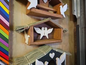 Vogelhuisjes, diversen, decoratie voor binnen of buiten!  beschikbaar voor biedingen