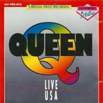 CD: Queen - Live USA Volume 1 (ZGAN), Ophalen of Verzenden, Zo goed als nieuw, Poprock
