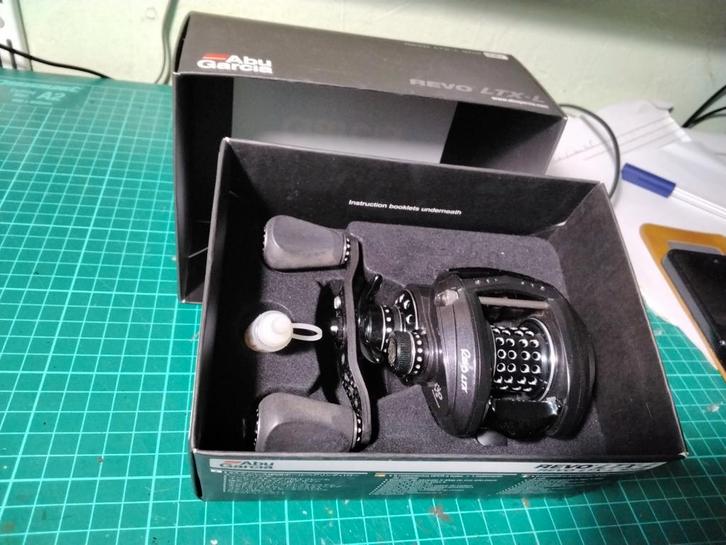 Abu Garcia reel LTX-L HI SPEED, Watersport en Boten, Hengelsport | Roofvissen, Zo goed als nieuw, Ophalen of Verzenden