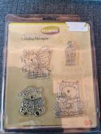 Card deco clear stempel stampies kerst, Ophalen of Verzenden, Zo goed als nieuw